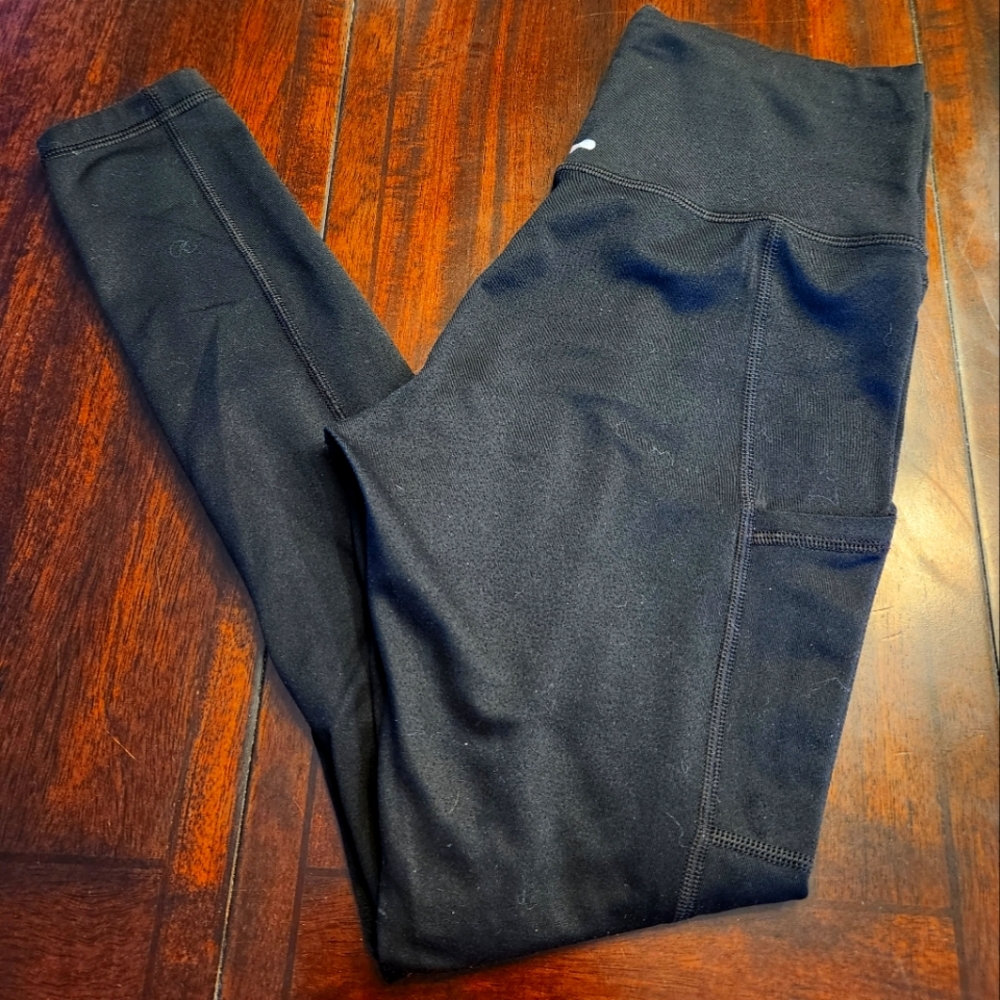 AERIE Black Leggings - medium